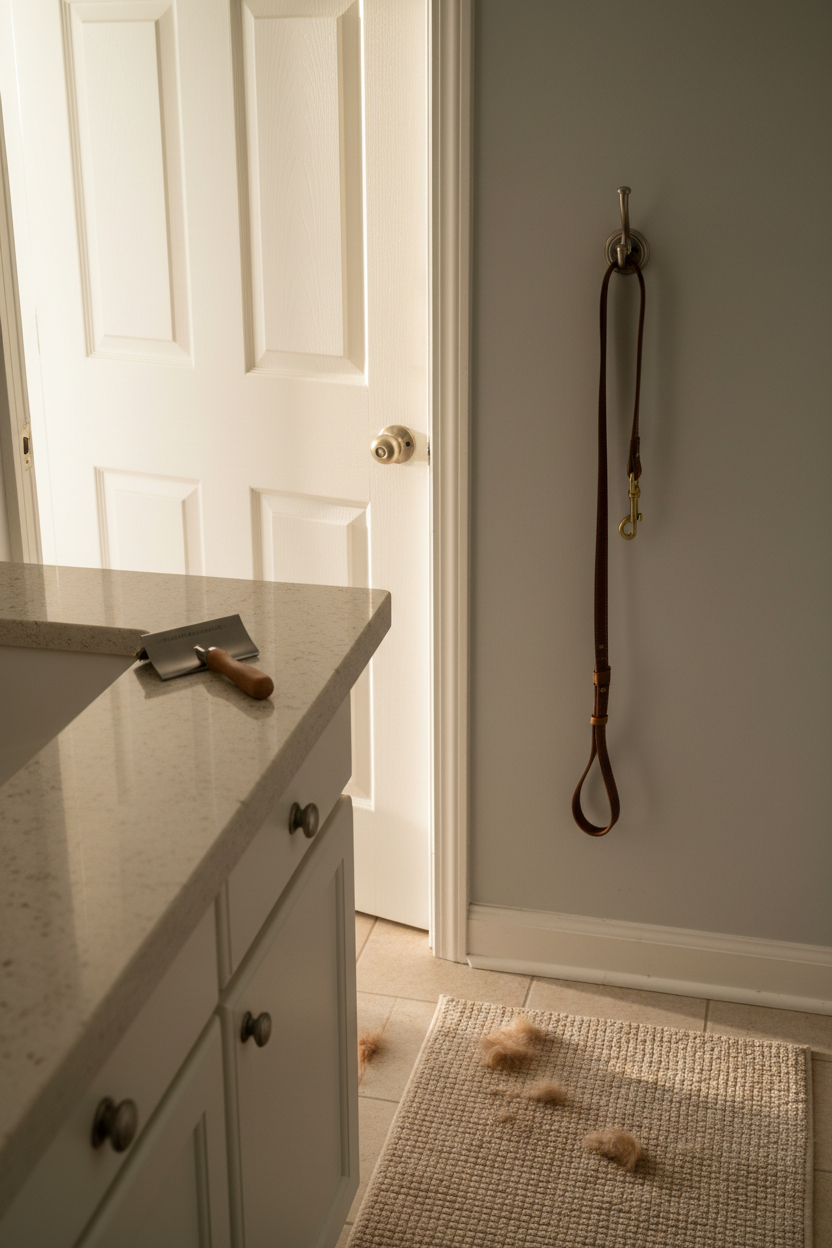 Grooming Tools That Settle Into a Dog’s Everyday Space