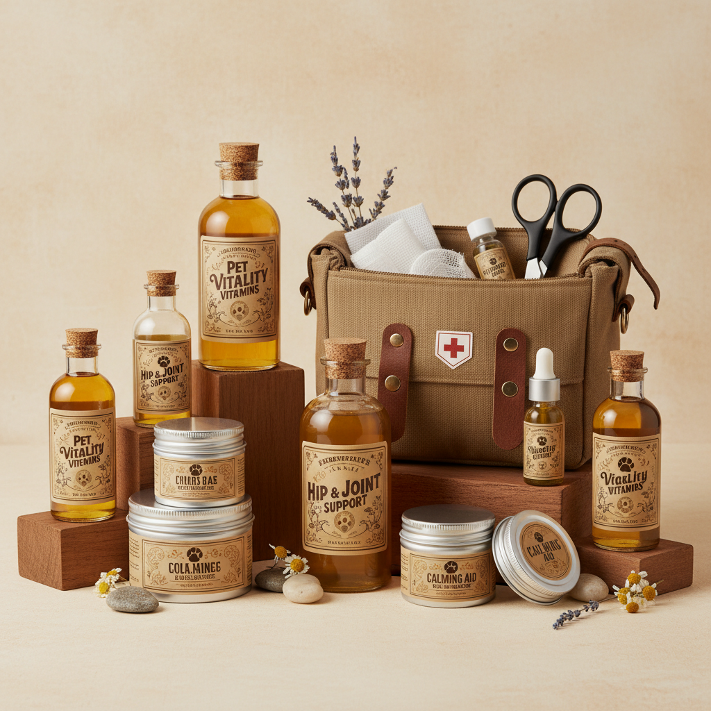 Pet health supplies and wellness products for optimal care