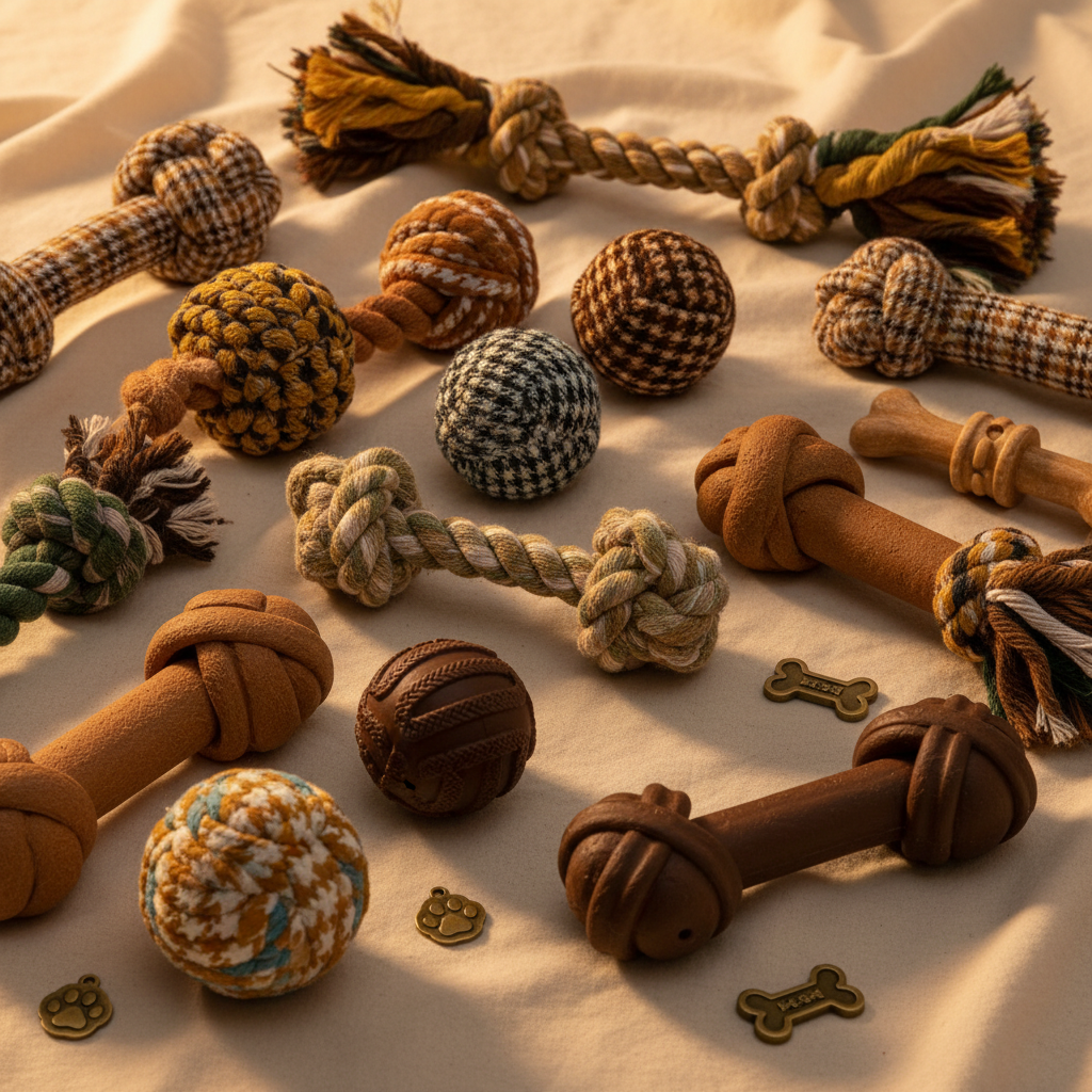 Durable and engaging dog toys for play and exercise