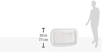 MidWest Homes for Pets QuietTime Dog Bed - White Fleece Bolster, Ultra-Soft and Machine Washable, Fits 36-Inch Crates and Carriers, for Medium to Large Breed Dogs - Image 7