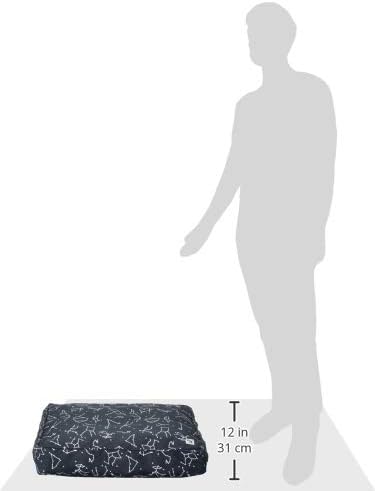 Molly Mutt Small Dog Bed Cover -Rocketman Print - Measures 22”x27”x5’’ - 100% Cotton - Durable - Breathable - Sustainable - Machine Washable Dog Bed Cover - Image 3