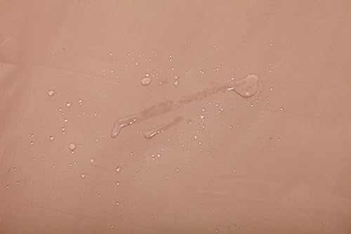 Dog Bed Cover – Waterproof Cover for Dog Bed – Heavy Duty, Machine Washable Zippered Liner – Durable, USA-Made Fabric for Pets – Ideal Pet Bedding Protector for Accidents and Messes - Round (Tan) - Image 5