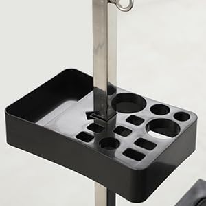 Electric Lift Pet Dog Grooming Table, Upgrade 50 Inch Heavy Duty 9'' -36'' Adjustable Height Professional Pet Grooming Table with Tool Organizer, Adjustable Overhead Arm for Large Dogs at Home, White - Image 8