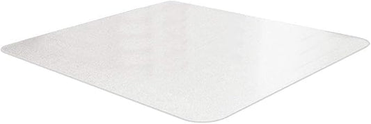 Under Pet Cage Mat for Bird Cages, Reptile Aquariums, Dog Kennels, Water-Resistant Pad for Hard Floors and Surfaces, 46 Inches x 96 Inches, Clear by HugsTails