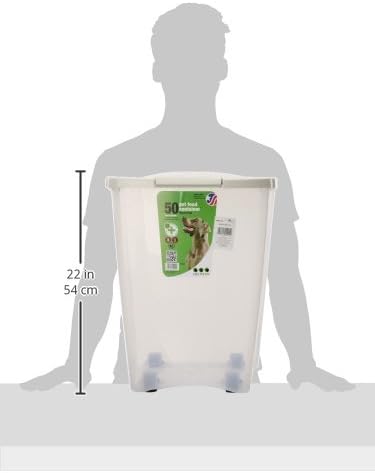 Van Ness 50-Pound Food Container with Fresh-Tite Seal and Wheels - Image 8