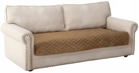 Eismodra Couch Cover,Sectional Couch Covers,Sofa Covers for 3 Cushion Couch,Anti-Slip Sofa Slipcovers for Dogs Cats Kids Loveseat Recliner L Shaped Armrest Backrest,Coffee 43''x70''(Only 1 Piece) - Image 8