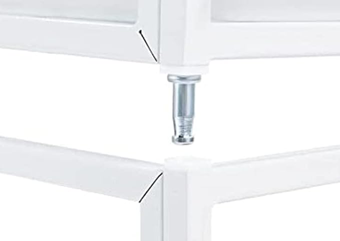 Combo Breeding Single Stacker Sturdy Wrought Iron Center Divided Breeder Bird Flight Rolling Cage Side Breeding Nest Door Feeder Doors Water Food Cups Natural Wood Perch Easy Clean Pull Out Tray - Image 6