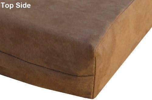 45S3 45"X27"X3" Full Layer Memory Foam Pad Pet Bed with Waterproof Microfiber Suede Cover for Medium Large Dog, Crate & SUV - Image 5