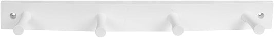 Spectrum Diversified 4 Peg Rack Finish: White (Pack of 6) by Unknown