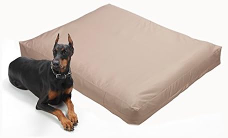 Dog Bed Cover – Waterproof Cover for Dog Bed – Heavy Duty, Machine Washable Zippered Liner – Durable, USA-Made Fabric for Pets – Ideal Pet Bedding Protector for Accidents and Messes - Medium (Tan) - Image 6