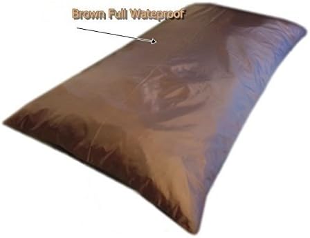 Waterproof Water Resistant Internal Inner Dog Cat Bed Pillow Zipper Cover Liner Case (55X47X4 INCHES (2PACK)) - Image 2