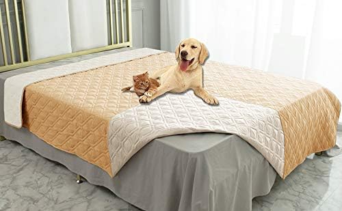 Ameritex Waterproof Dog Bed Cover Pet Blanket for Furniture Bed Couch Sofa Reversible by Ameritex