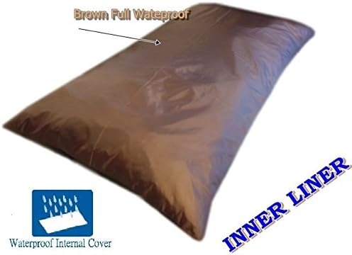 Waterproof Water Resistant Internal Inner Dog Cat Bed Pillow Zipper Cover Liner Case (37x27x4 INCHES) - Image 2