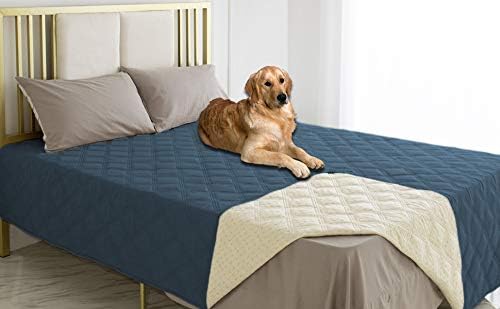 Ameritex Waterproof Dog Bed Cover Pet Blanket with Anti-Slip Back for Furniture Bed Couch Sofa by Ameritex