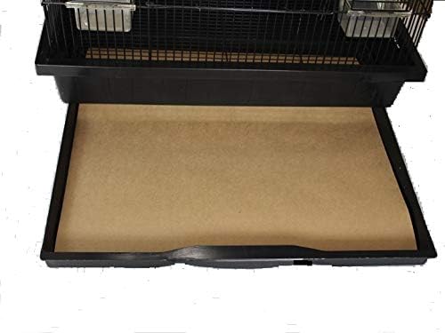 Small Cages, Custom Orders, 100 Pre Cut Sheets, 60 Lb by BirdCageLiners