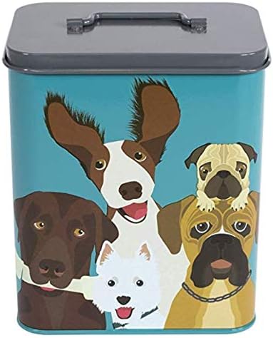 Burgon & Ball Creaturewares The Rabble Dog GCR/CAT Tin Pet Food Storage, 16.5 cm x 11 cm x 20 cm Size - Image 3