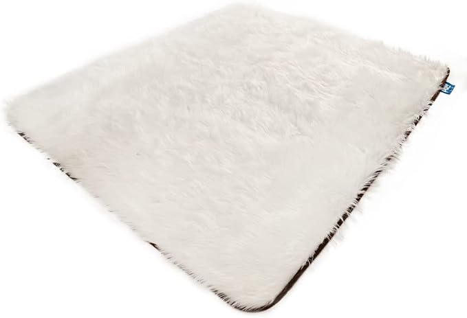PAW BRANDS PupProtector Waterproof Throw Blanket, Polar White, 80x62 | Waterproof, machine washable — protects couches, beds & car seats - Image 3