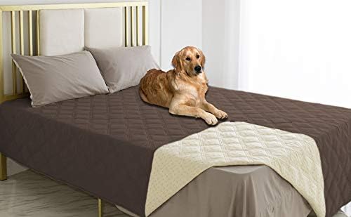 Ameritex Waterproof Dog Bed Cover Pet Blanket with Anti-Slip Back for Furniture Bed Couch Sofa by Ameritex