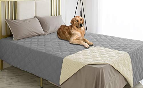 Ameritex Waterproof Dog Bed Cover Pet Blanket with Anti-Slip Back for Furniture Bed Couch Sofa by Ameritex