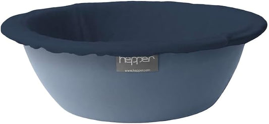 Hepper Cat Nest - Washable Cat Bed with Fleece Liner - Blue/Blue by Hepper