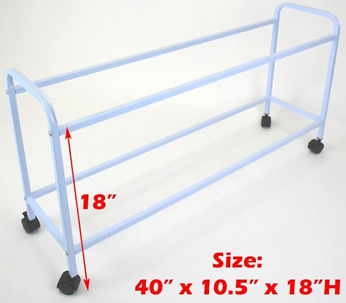 Extra Large 38"x11"x15"H Stackable Breeder Bird Flight Triple Cage Side Breeding Nest Box Door Double Removable Center Dividers with Removable Rolling Stand - Image 5