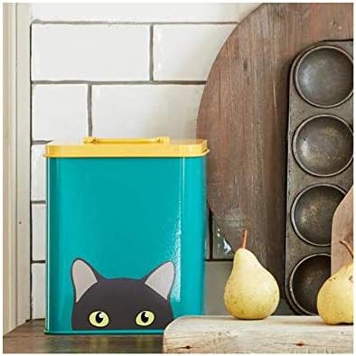 Burgon & Ball Creaturewares Doris Cat GCR/CAT Tin Pet Food Storage, 16.5 cm x 11 cm x 20 cm Size - Image 2