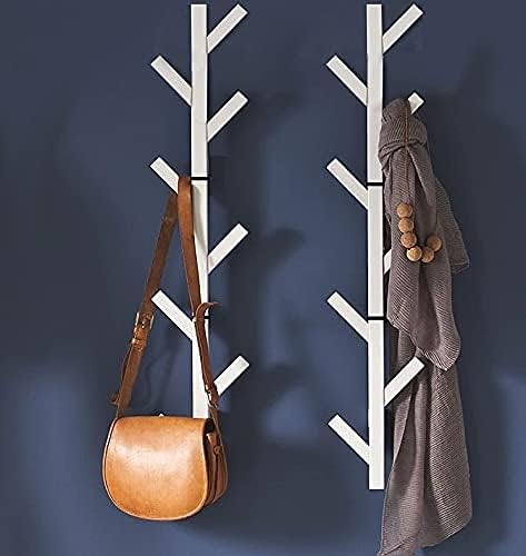 Premium Racks Coat Rack & Hat Rack – Modern Design – Wall Mounted – Stylish – (White) - Image 6