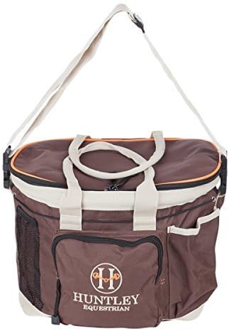 Huntley Equestrian Deluxe Grooming Bag Perfectly Designed Easy Access Multi Pocket Zipper Top Closure Double Handles Shoulder Strap Exterior Pockets - Image 4