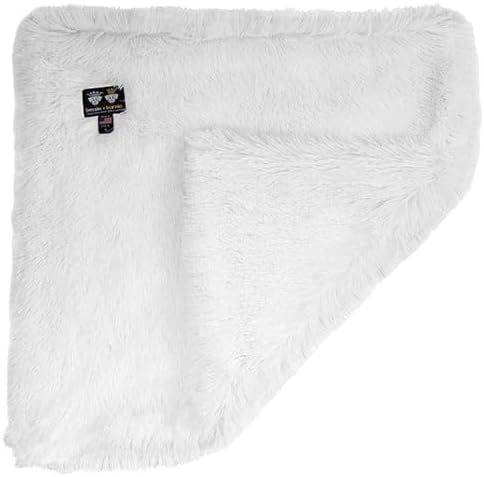 Dog Blanket – Soft Reversible Puppy Blanket for Crate, Couch, and Travel – Machine Washable Pet Blanket for Dogs by BessieBarnie