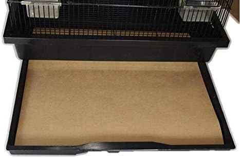 Extra Large Cages - 100 Sheets- 29.75 x 29.75-40 lb Paper by BirdCageLiners