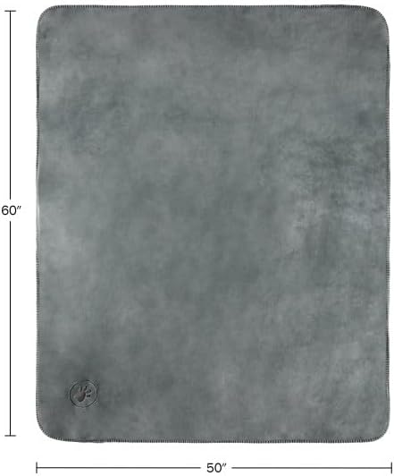 PETMAKER Waterproof Pet Blanket - 50x60-Inch Reversible Sherpa Fleece Throw Protects Couches, Cars, and Beds from Spills, Stains, and Fur (Gray) (Pack of 2) - Image 9