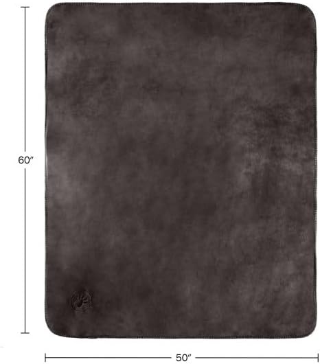 Waterproof Pet Blanket Collection– Reversible Throw Protects Couch, Car, Bed from Spills, Stains, or Fur – Dog and Cat Blankets by PETMAKER Dark Gray Large - Image 9