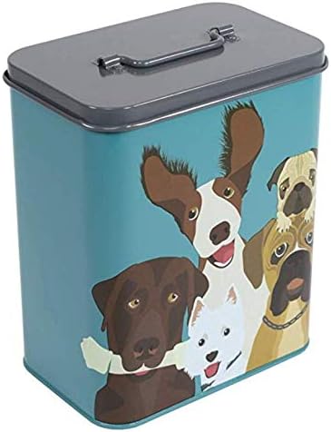 Burgon & Ball Creaturewares The Rabble Dog GCR/CAT Tin Pet Food Storage, 16.5 cm x 11 cm x 20 cm Size - Image 2
