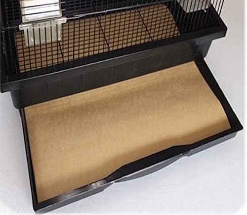 BirdCageLiners-Medium Cages - 30, 60, 100 or 150 Sheets - 40 or 60 lb Paper by BirdCageLiners
