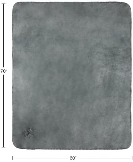 Waterproof Reversible Dog Blanket 60x70 Inches for Couch Bed Car – Soft Sherpa Fleece Pet Throw Furniture Protector Cover - Washable Pet Blanket for Dogs Cats Home Décor by PETMAKER (Gray) - Image 3