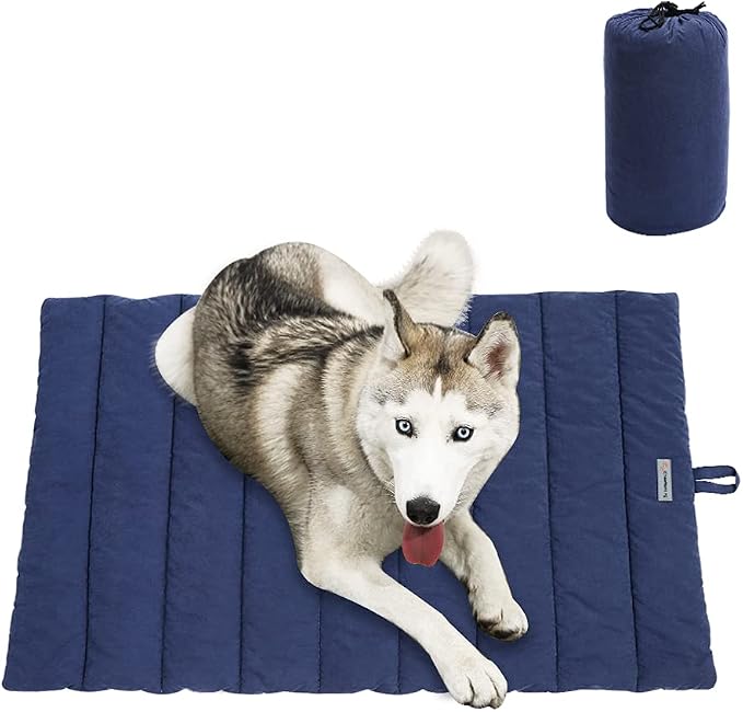 CHEERHUNTING Outdoor Dog Bed, Waterproof, Washable, Large Size, Durable, Water Resistant, Portable and Camping Travel Pet Mat by Cheerhunting