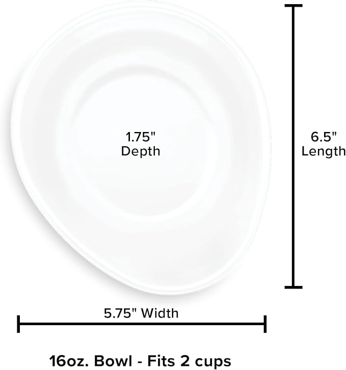 WeatherTech Extra Single Bowl - 16 oz, BPA-Free Plastic (81P16BOWL) - Image 3