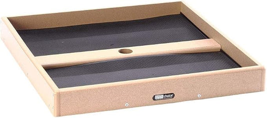 Birds Choice 21-1/2X21-1/2 Seed Catcher Open Platform | Pole Mount Tray Catches Fallen Seed to Reduce Ground Waste, Recycled Plastic Construction by BirdsChoice