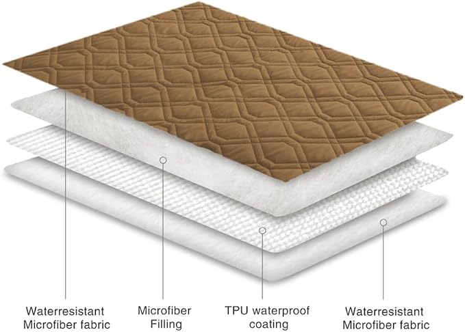 Ameritex Waterproof Dog Bed Cover Pet Blanket for Furniture Bed Couch Sofa Reversible - Image 6