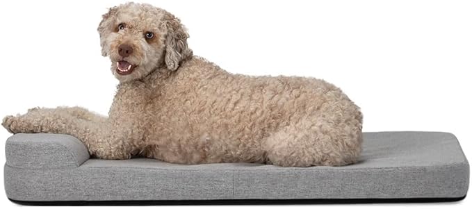 Diggs Bolstr Orthopedic Dog Bed with Headrest - Dog Crate Bed for Evolv Crate & Other Standard Pet Kennels - Durable & Comfortable - (Intermediate) by Diggs