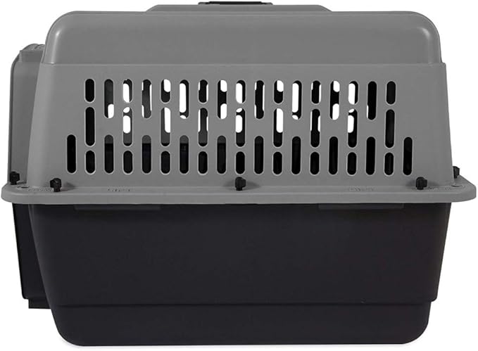 Petmate ASPEN PET Medium Breeds Cat, Chicken, Dog Kennel, Various Sizes, Transport, Dark Gray/Black, Made in USA