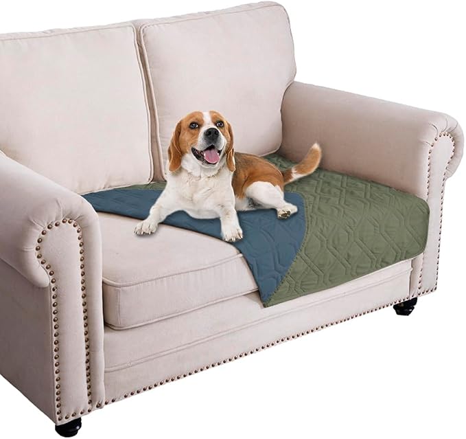 Ameritex Waterproof Dog Bed Cover Pet Blanket for Furniture Bed Couch Sofa Reversible by Ameritex