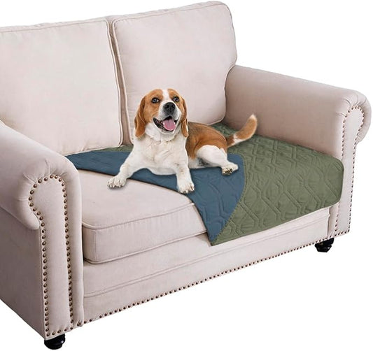 Ameritex Waterproof Dog Bed Cover Pet Blanket for Furniture Bed Couch Sofa Reversible by Ameritex