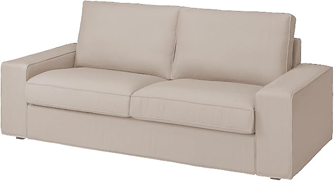 Corduroy Couch Cover for IKEA Kivik Loveseat 74.75in Sofa, XTR-32 by CRIUSJADECOR