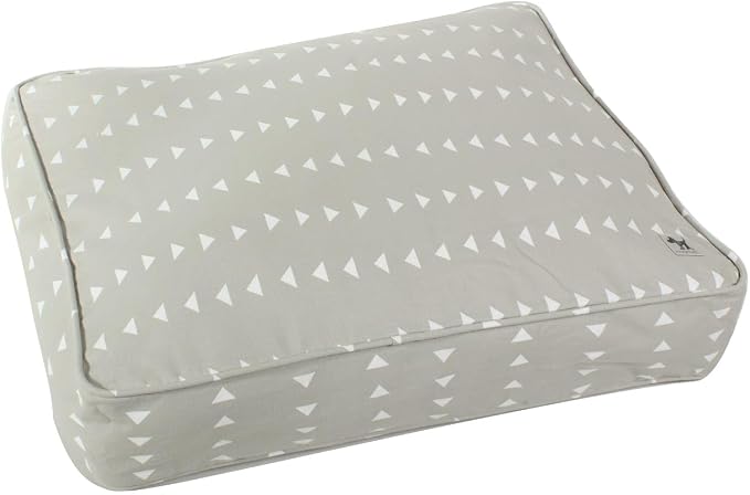 Molly Mutt Huge Dog Bed Cover -Be Still - Measures 36”X45”X5’-100% Cotton - Durable - Breathable - Sustainable - Machine Washable Dog Bed Cover by MollyMutt