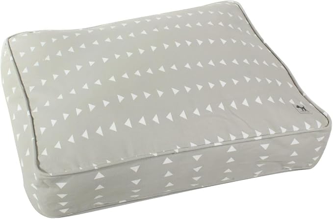 Molly Mutt Dog Crate Pad Cover, 100% Cotton Canvas Mat for Dog or Puppy Crate Bed, Durable, Washable, and Free of Harmful Chemicals, Pre-Shrunk, 36"x24"x2.5", Be Still - Image 2