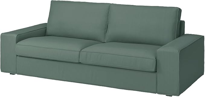 Corduroy Couch Cover for IKEA Kivik 3 Seat 89.75in Sofa, XTR-22 by CRIUSJADECOR