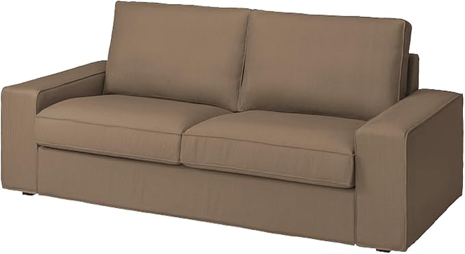 Corduroy Couch Cover for IKEA Kivik Loveseat 74.75in Sofa, XTR-45 by CRIUSJADECOR