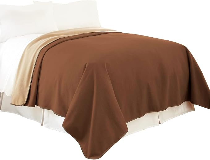 Mambe 100% Waterproof Furniture Cover for Dogs & Cats, Incontinence Protector for Bed Sofa Couch Recliner, Soft Washable Microfleece Blanket, 70x90, Chocolate-Cappuccino by Mambe