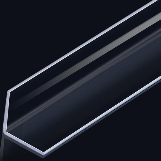 Sasylvia 1 Pcs Wall Corner Protector Guards, Avoid Scratching Scuffs, Vinyl Corner Trim Molding, Easy Install & Cleaning for Door Countertop Furniture Cabinet Protection (1 x 48 Inches,Clear) by Sasylvia